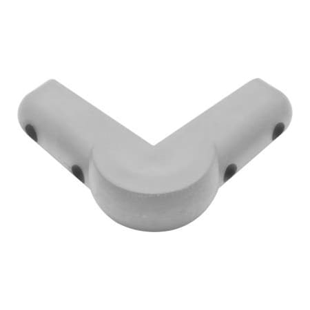 Colson Corner Bumper 2-5/8" x 2-5/8", Gray 6906